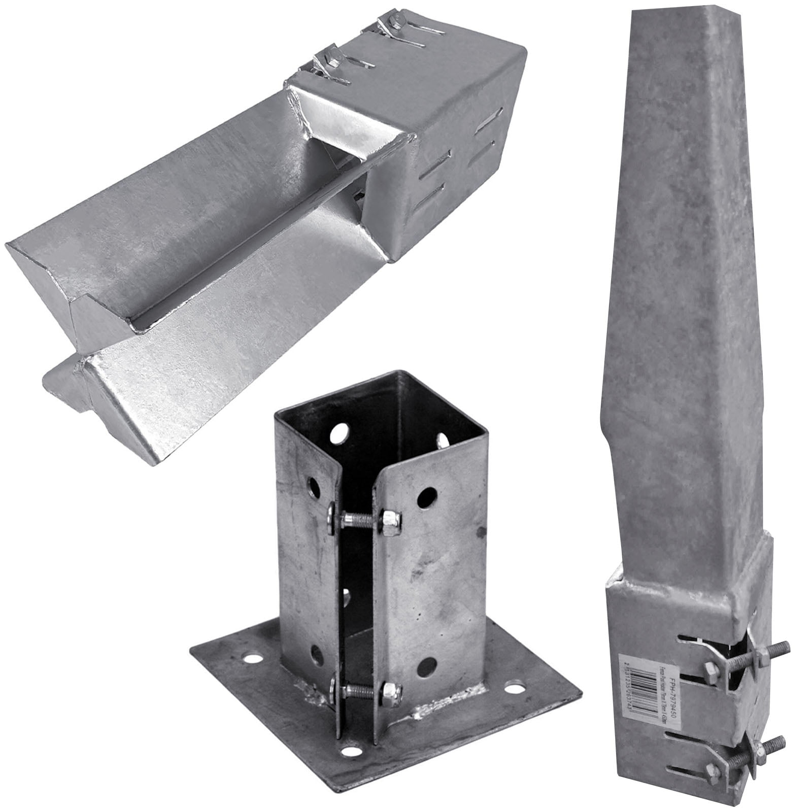 Metal Fence Post Holders Green Box Wholesale