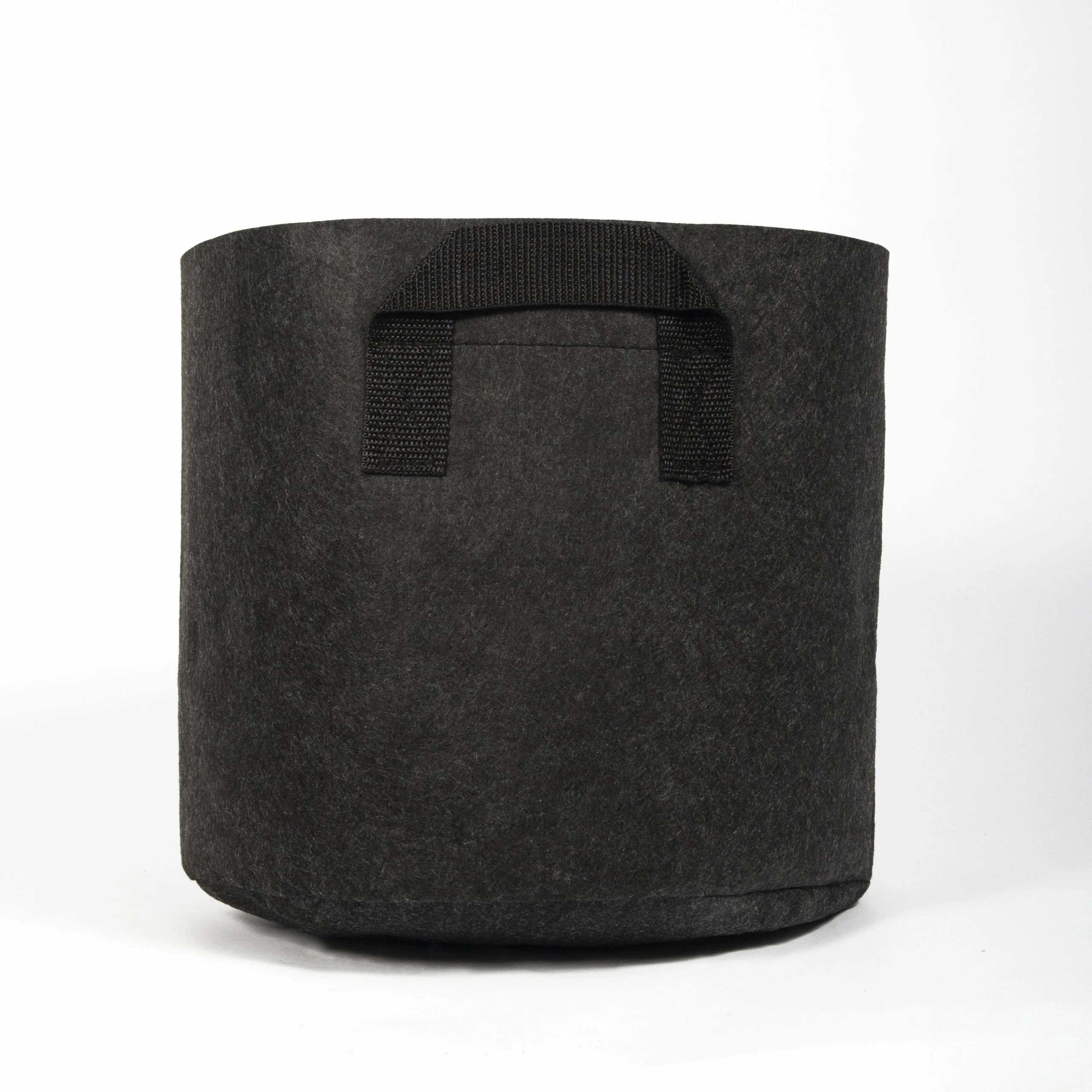 The Fabric Pot - Black Round Pots - Image 4