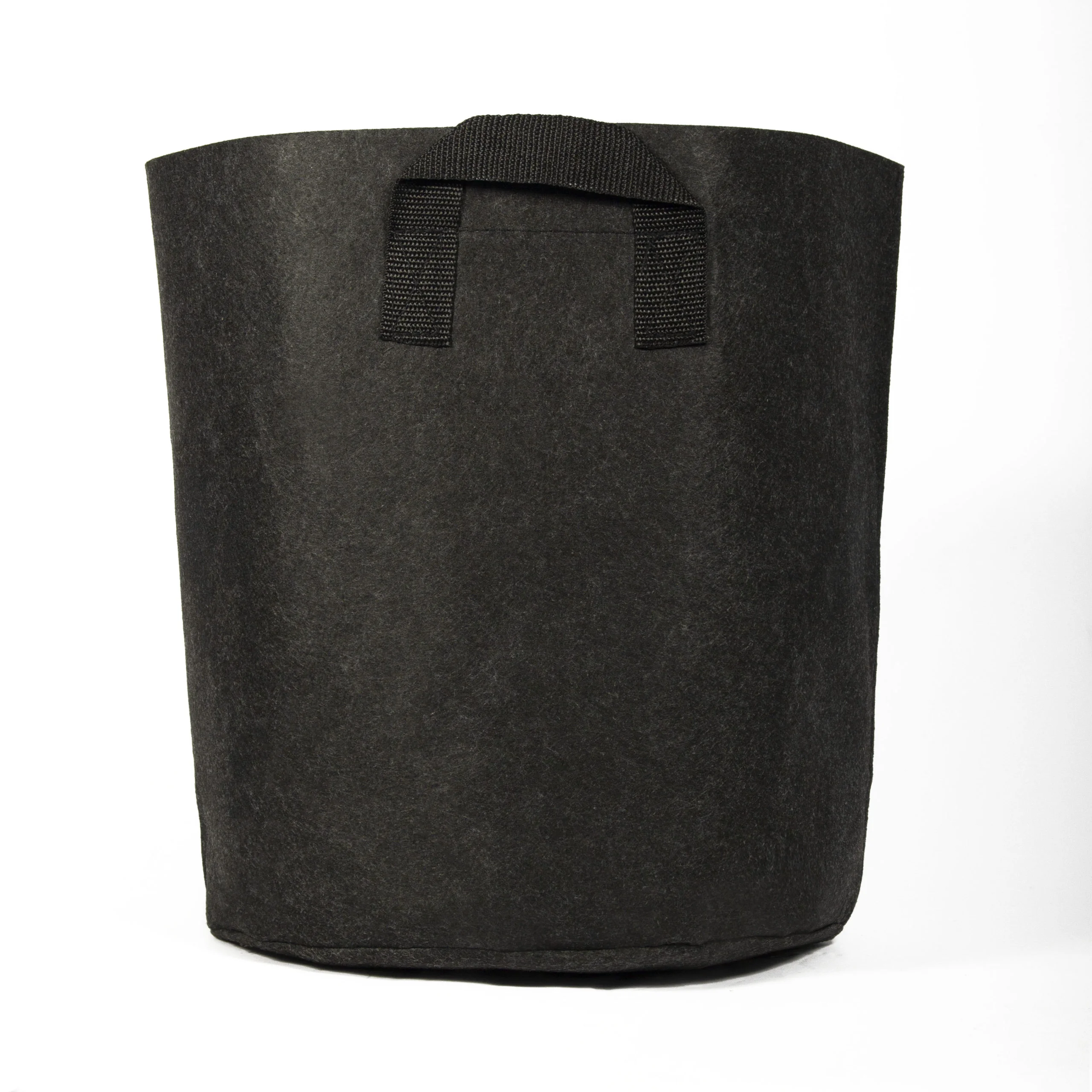 The Fabric Pot - Black Round Pots - Image 6