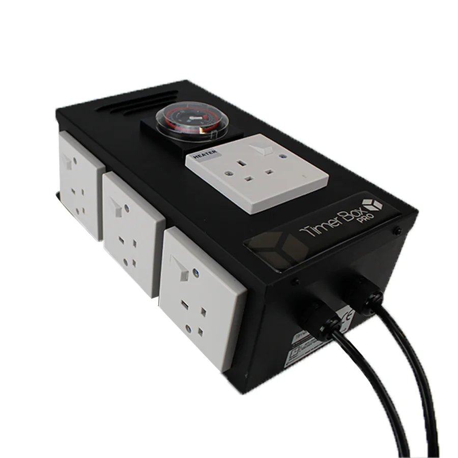 Timer Box Pro 6 Way W/ Heater Socket