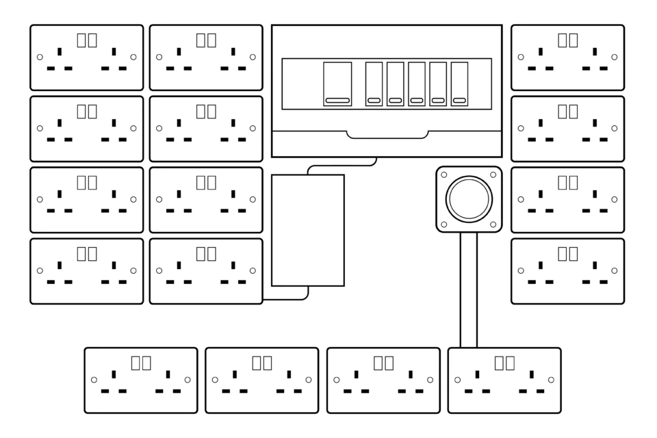 Contactor Board Consumer Unit 24/32 - Image 2
