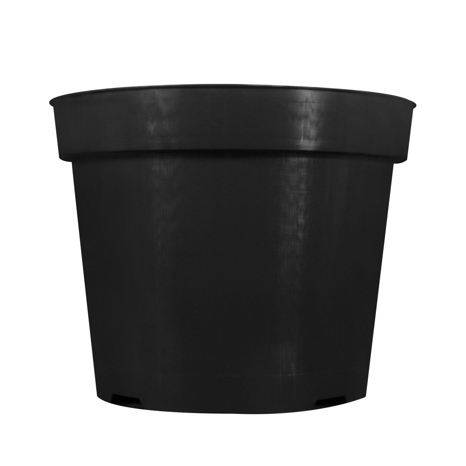 Round Black Plastic Plant Pots Green Box Wholesale