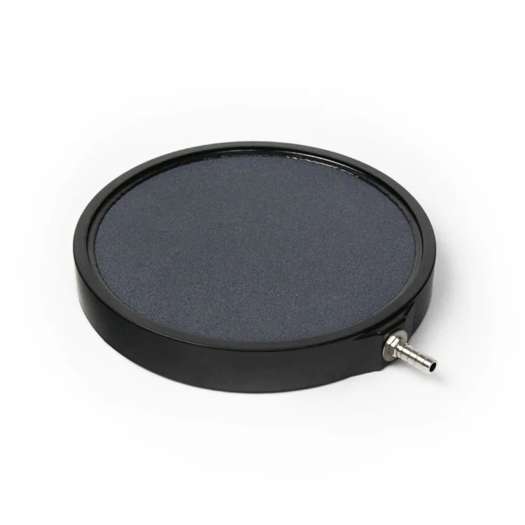 PA 8" Round Grey Air Stone (With Surround)