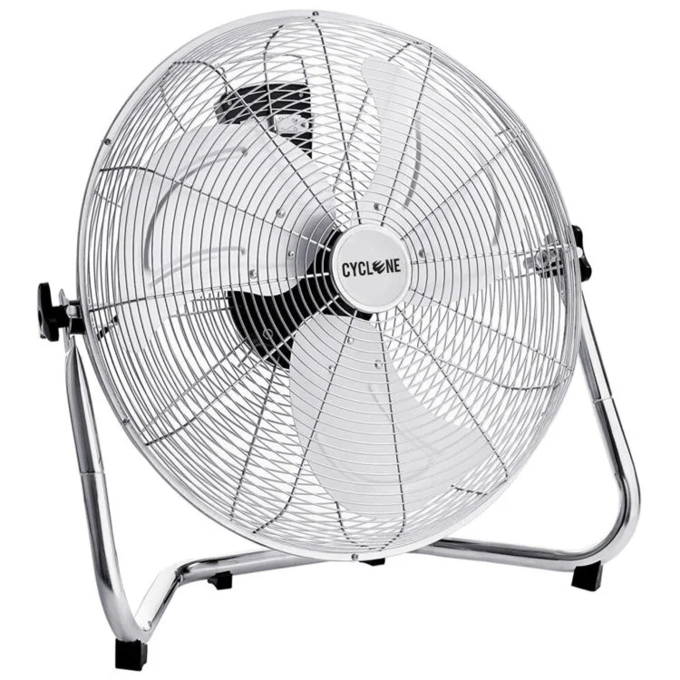 Cyclone Chrome Floor Fans
