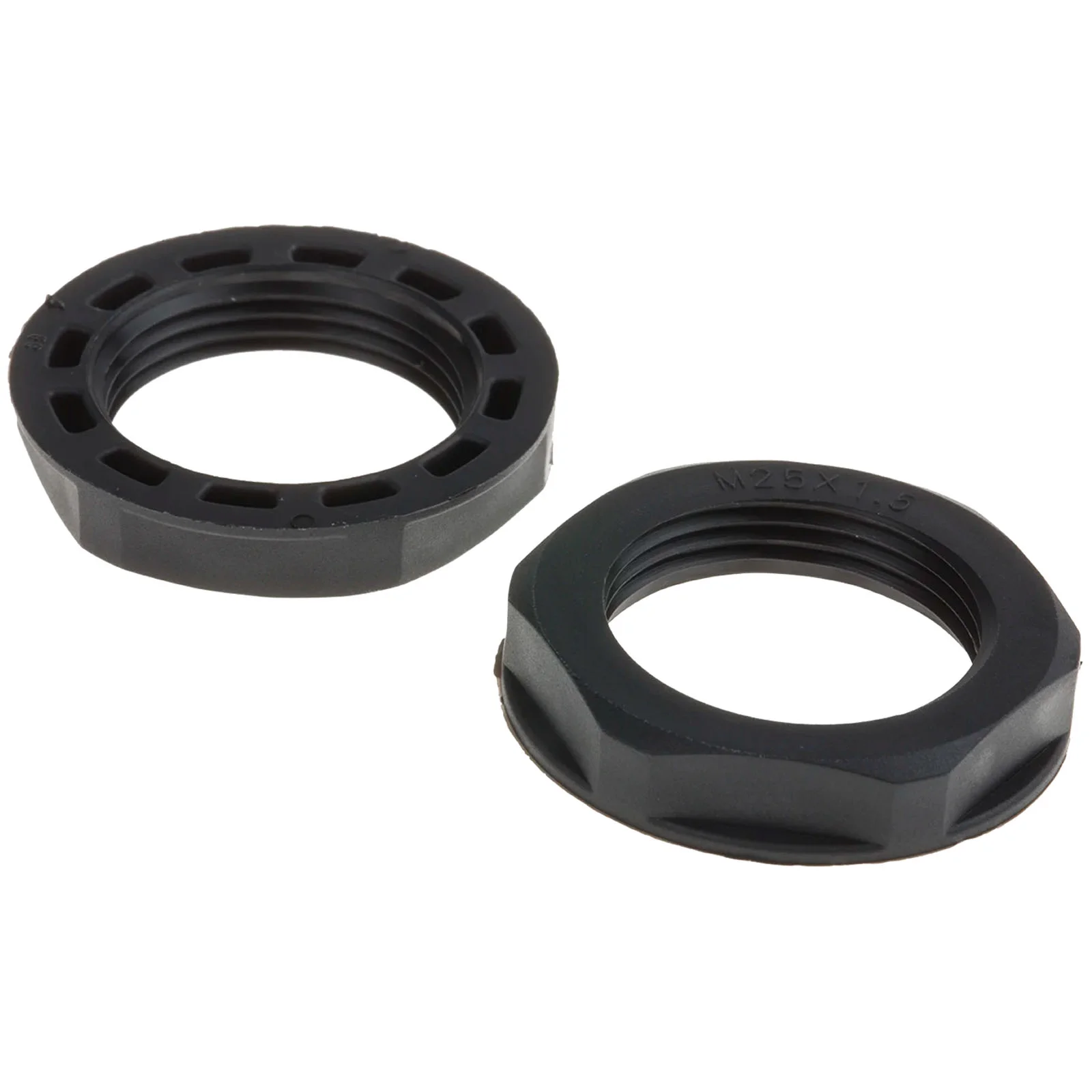 IWS M25 Plastic Pro Black Locknut