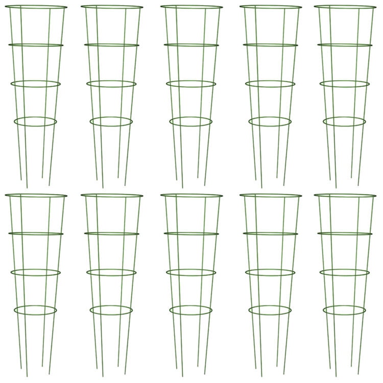 Plant Support Wire Cages 48" (Pack of 10)