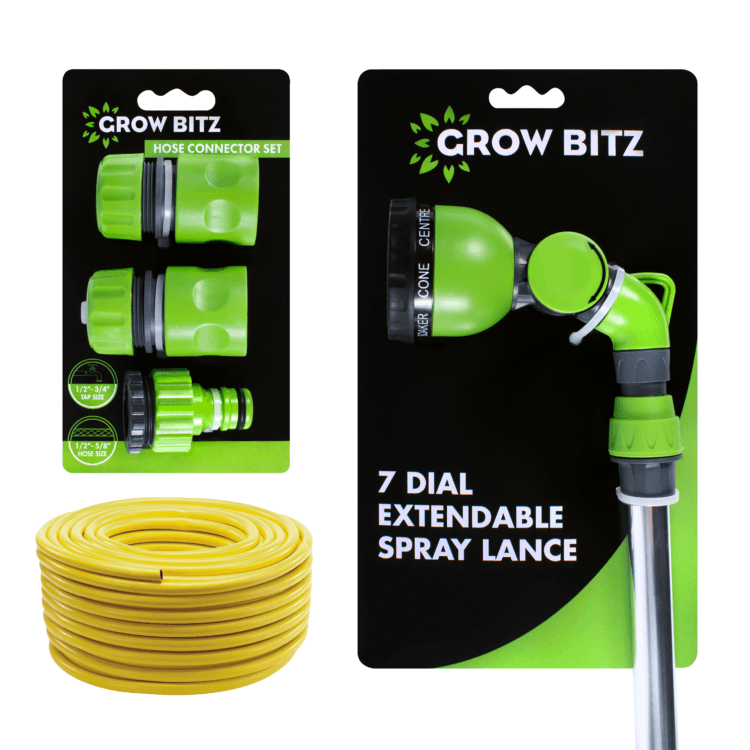 Grow Bitz Spray Lance Kit with Hose and Connector Set