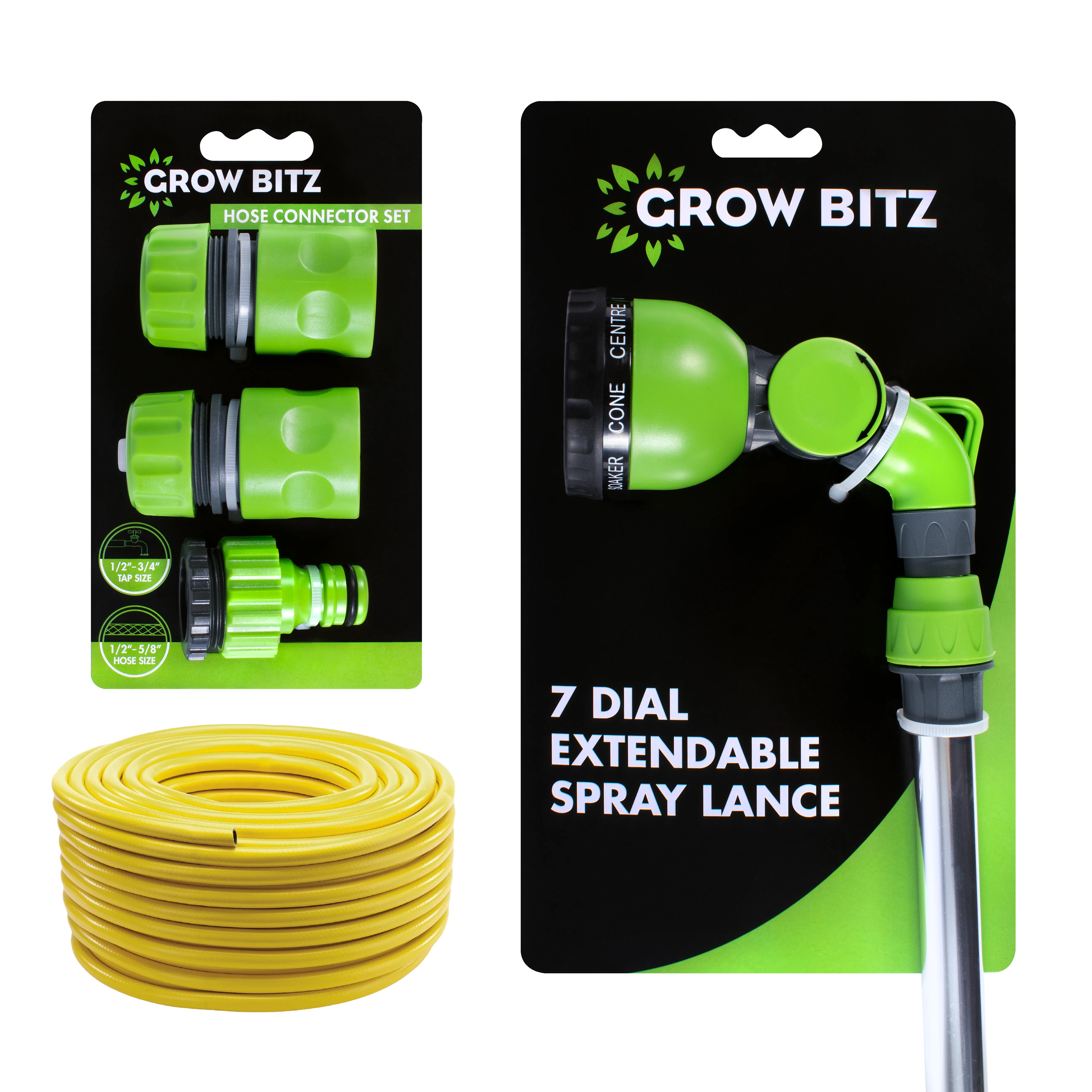 Grow Bitz Spray Lance Kit with Hose and Connector Set