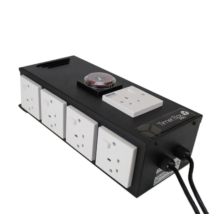 Timer Box Pro 8 Way W/ Heater Socket