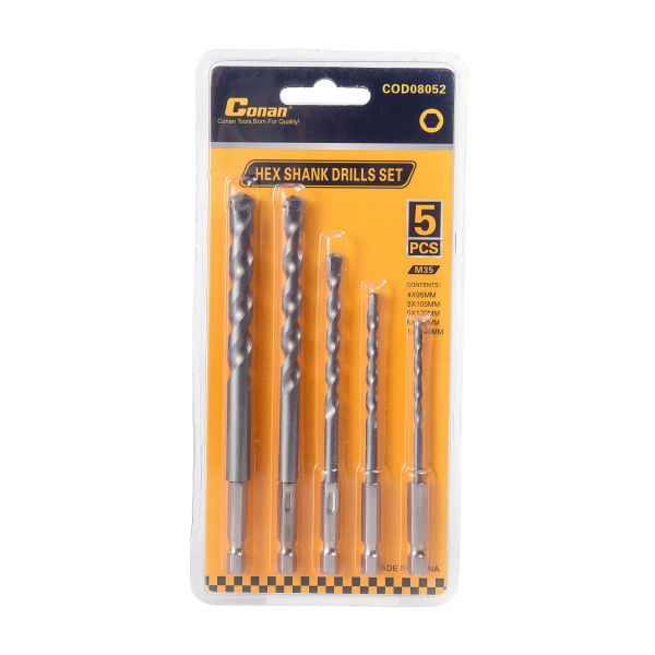 Conan Twist Drill Bit Set - 2mm - 8mm